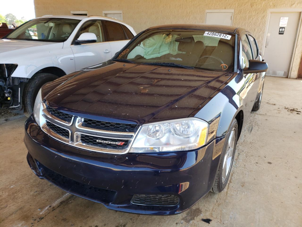 Photo 2 from auction – 2014 DODGE AVENGER SE with VIN 1C3CDZAG4EN180681