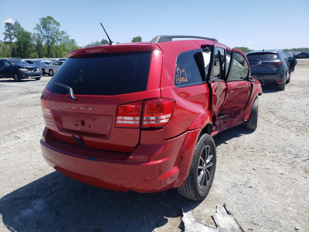 Photo 4 from auction – 2018 DODGE JOURNEY SE with VIN 3C4PDCAB7JT273414