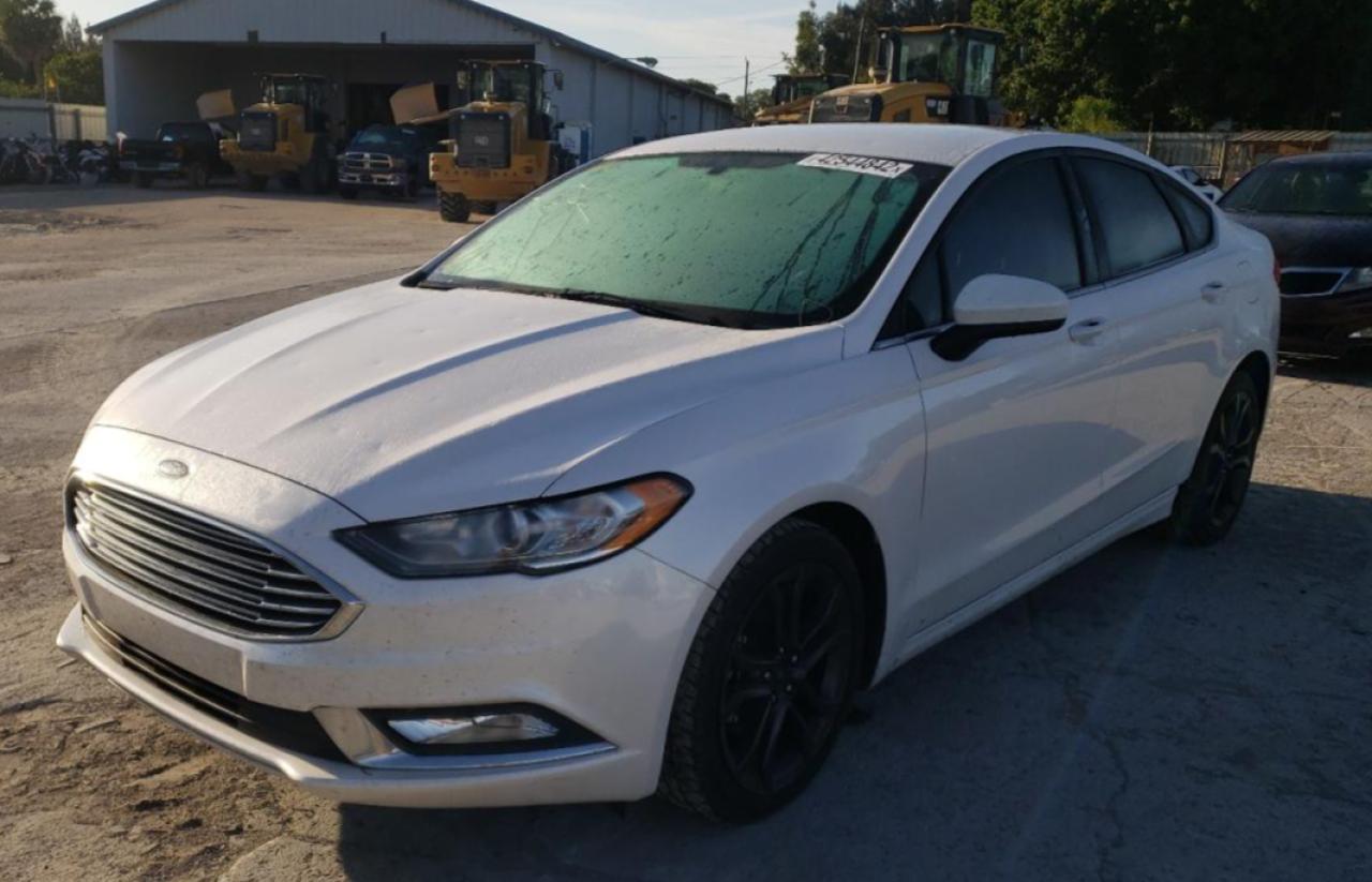 Photo 2 from auction – 2018 FORD FUSION SE with VIN 3FA6P0HD1JR216816