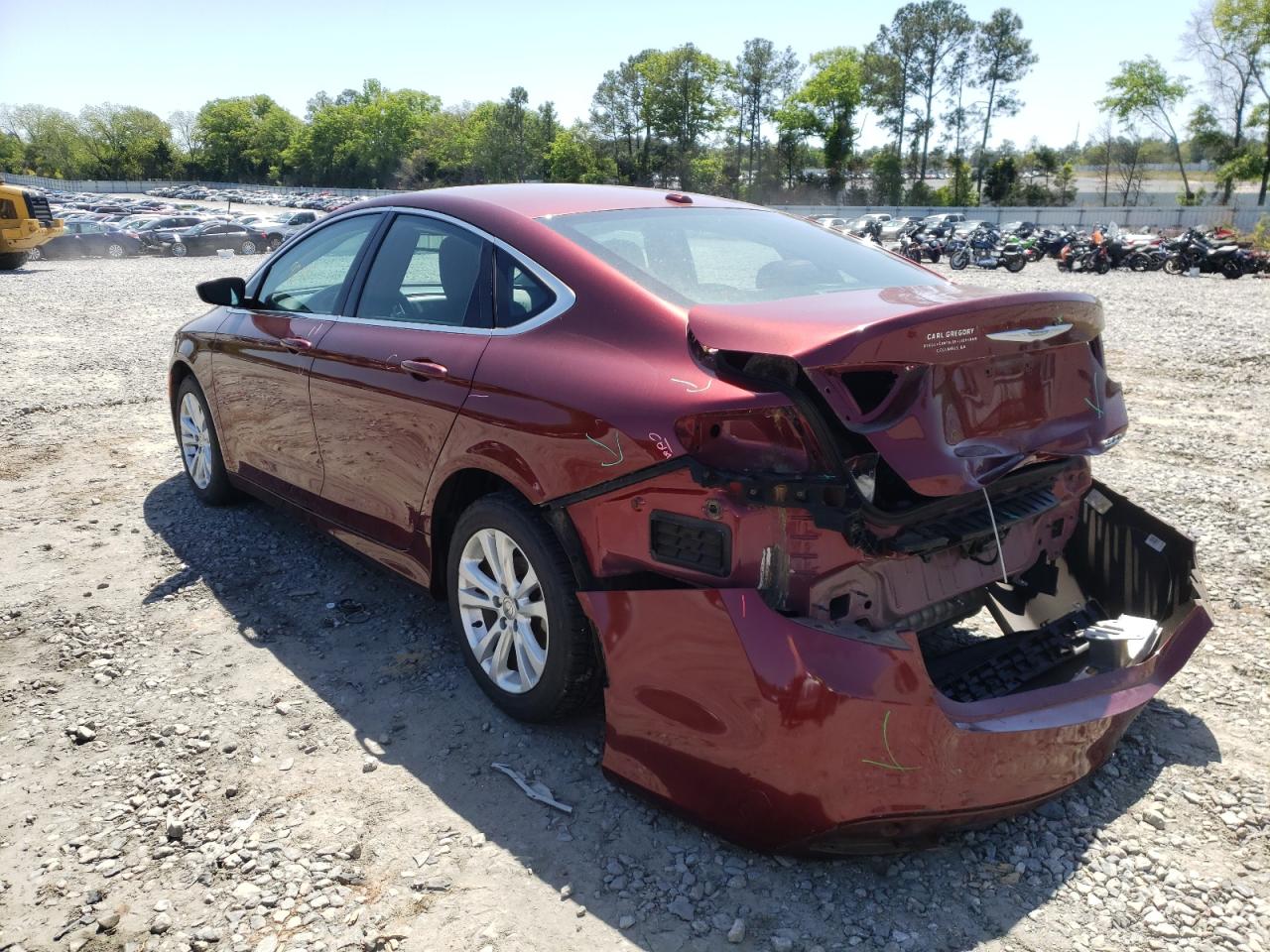 Photo 3 from auction – 2015 CHRYSLER 200 LIMITE with VIN 1C3CCCAB1FN559076