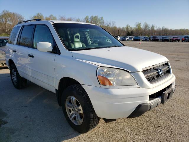 HONDA PILOT EXL 2004 with VIN 2HKYF18664H577267 - Photo from auction