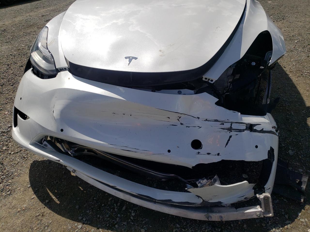 Photo 9 from auction – 2021 TESLA MODEL Y with VIN 5YJYGDEE8MF150259
