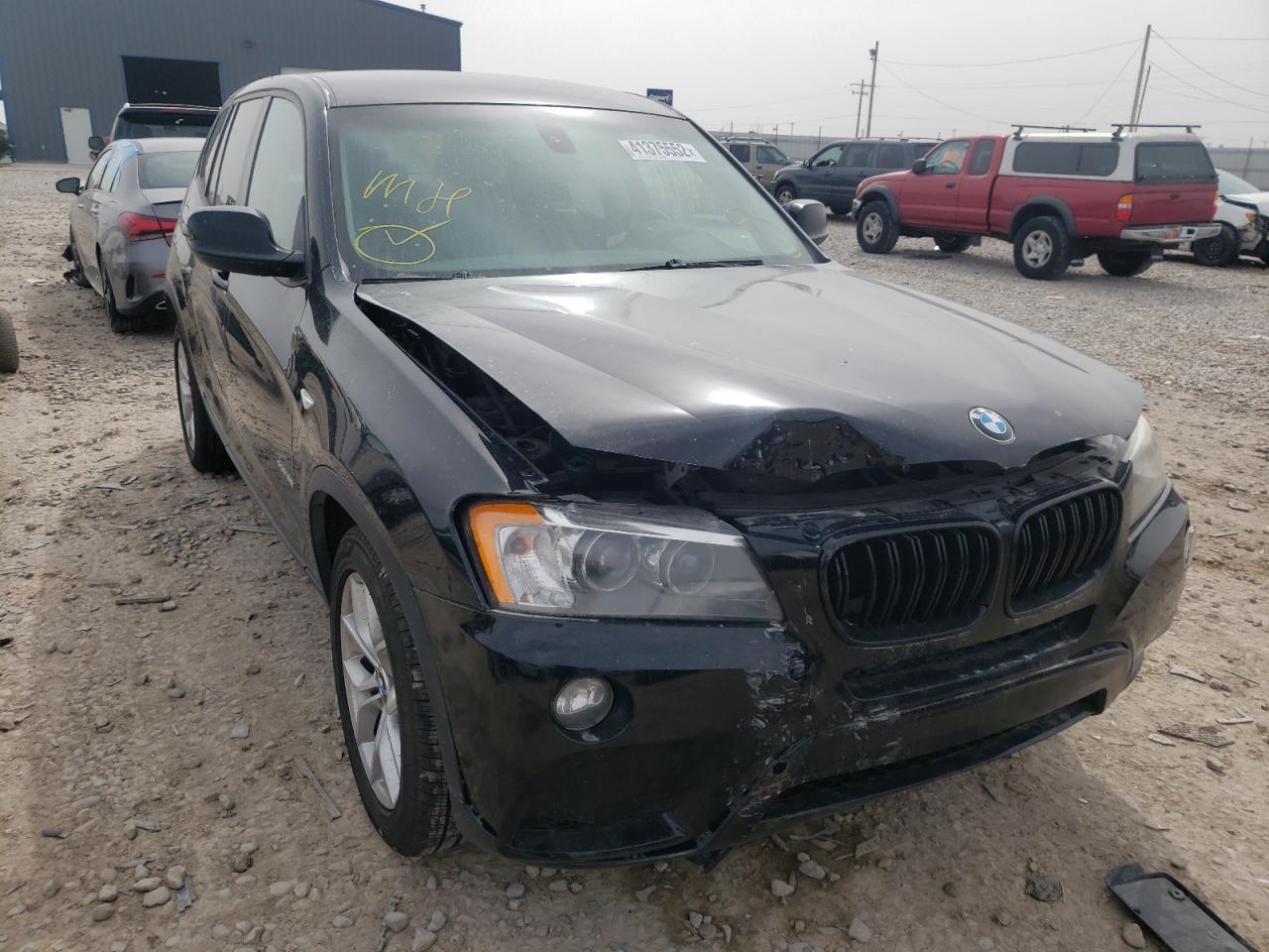 BMW X3 XDRIVE3 2011 with VIN 5UXWX7C5XBL733890 - Photo from auction