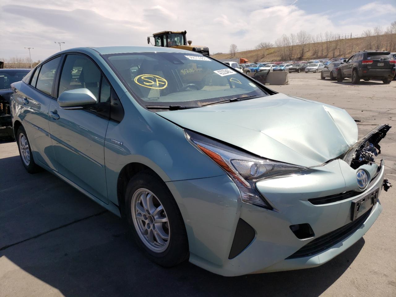 TOYOTA PRIUS 2017 with VIN JTDKBRFU2H3037403 - Photo from auction