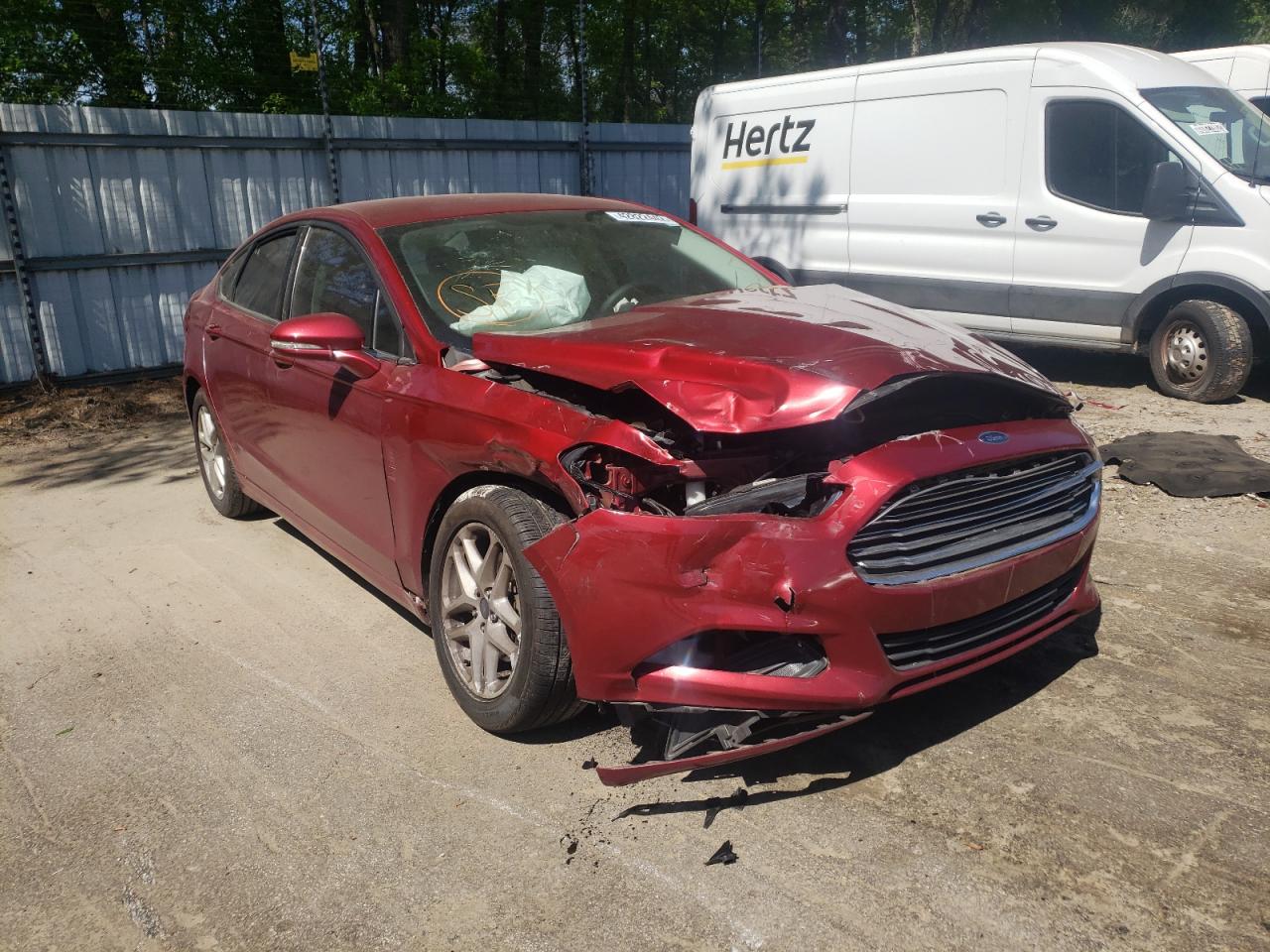 Photo 1 from auction – 2016 FORD FUSION SE with VIN 3FA6P0H77GR273413