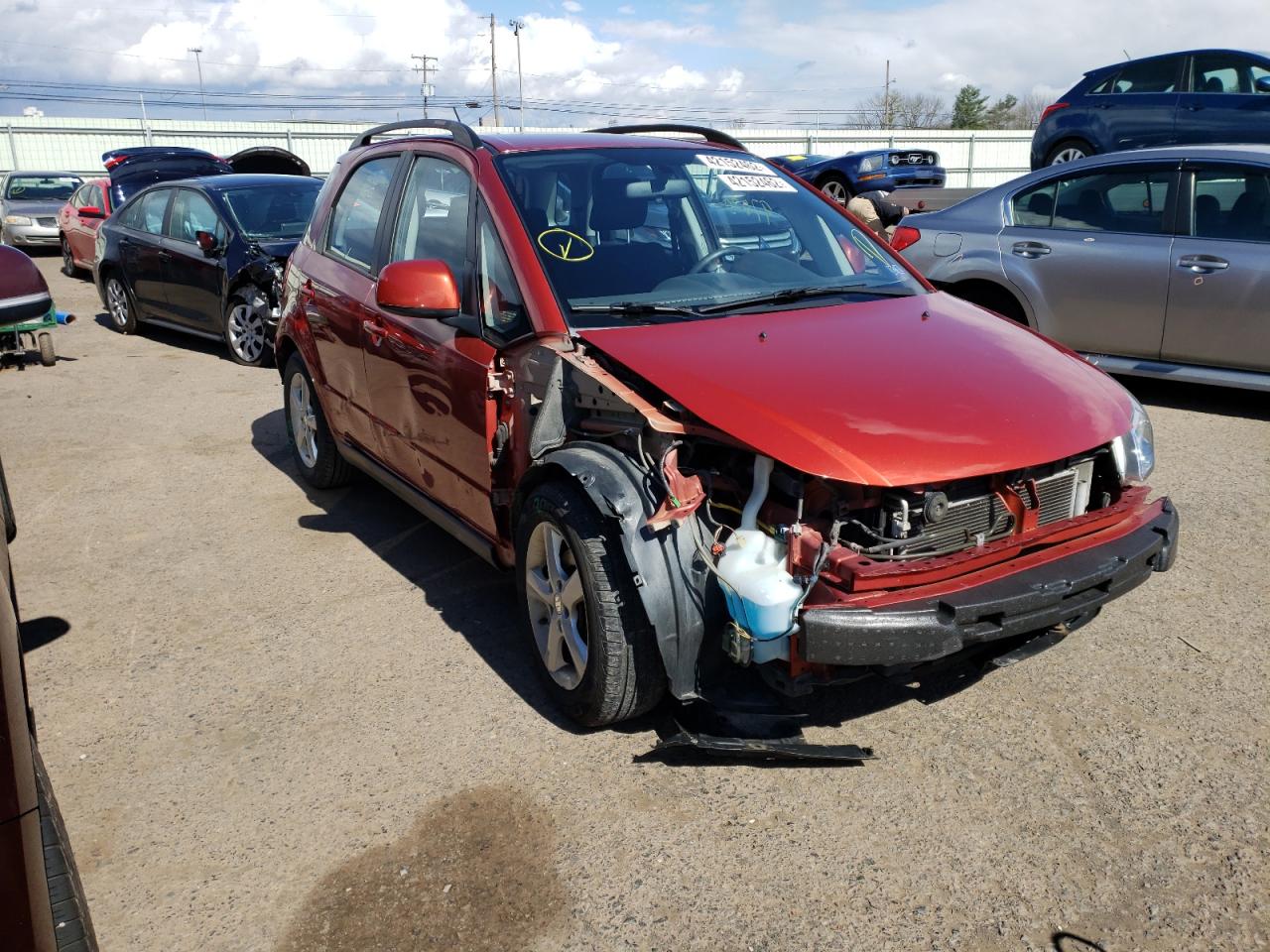 SUZUKI SX4 2007 with VIN JS2YB413175101323 - Photo from auction