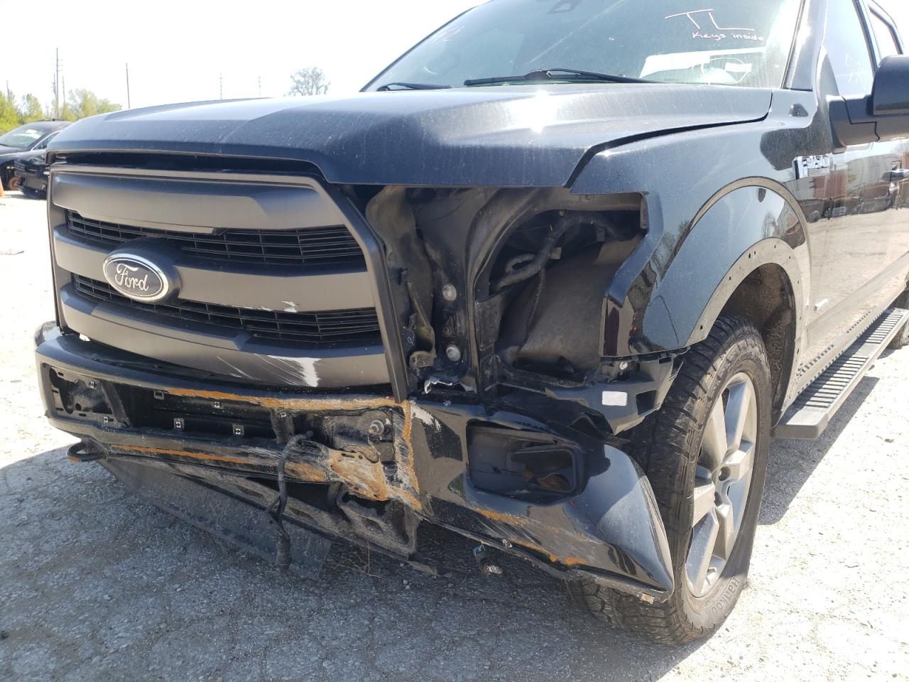 Photo 9 from auction – 2017 FORD F150 SUPER with VIN 1FTEW1EGXHFA29479
