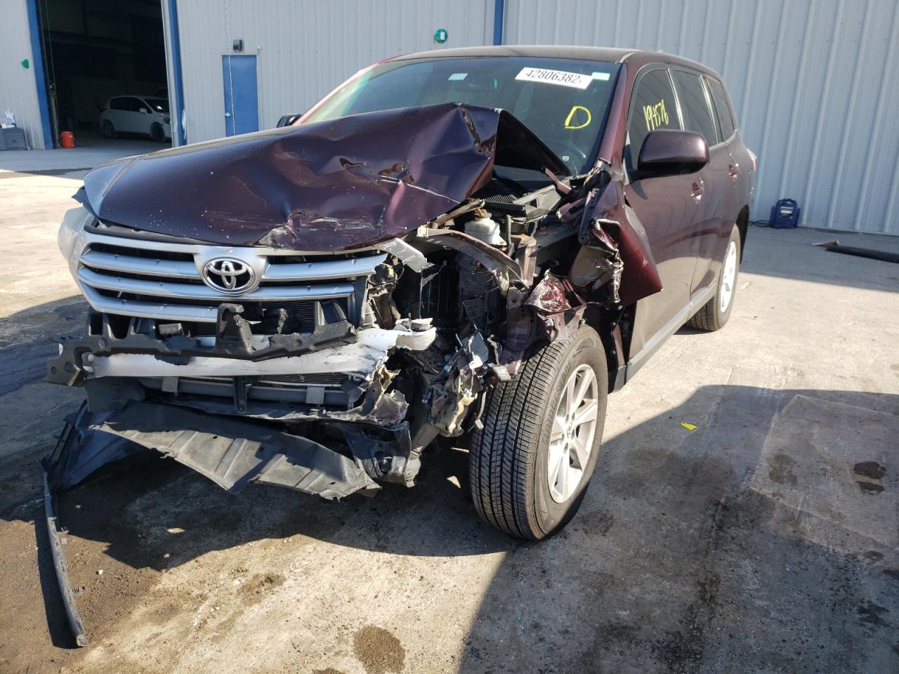 Photo 9 from auction – 2012 TOYOTA HIGHLANDER with VIN 5TDZK3EH3CS068375