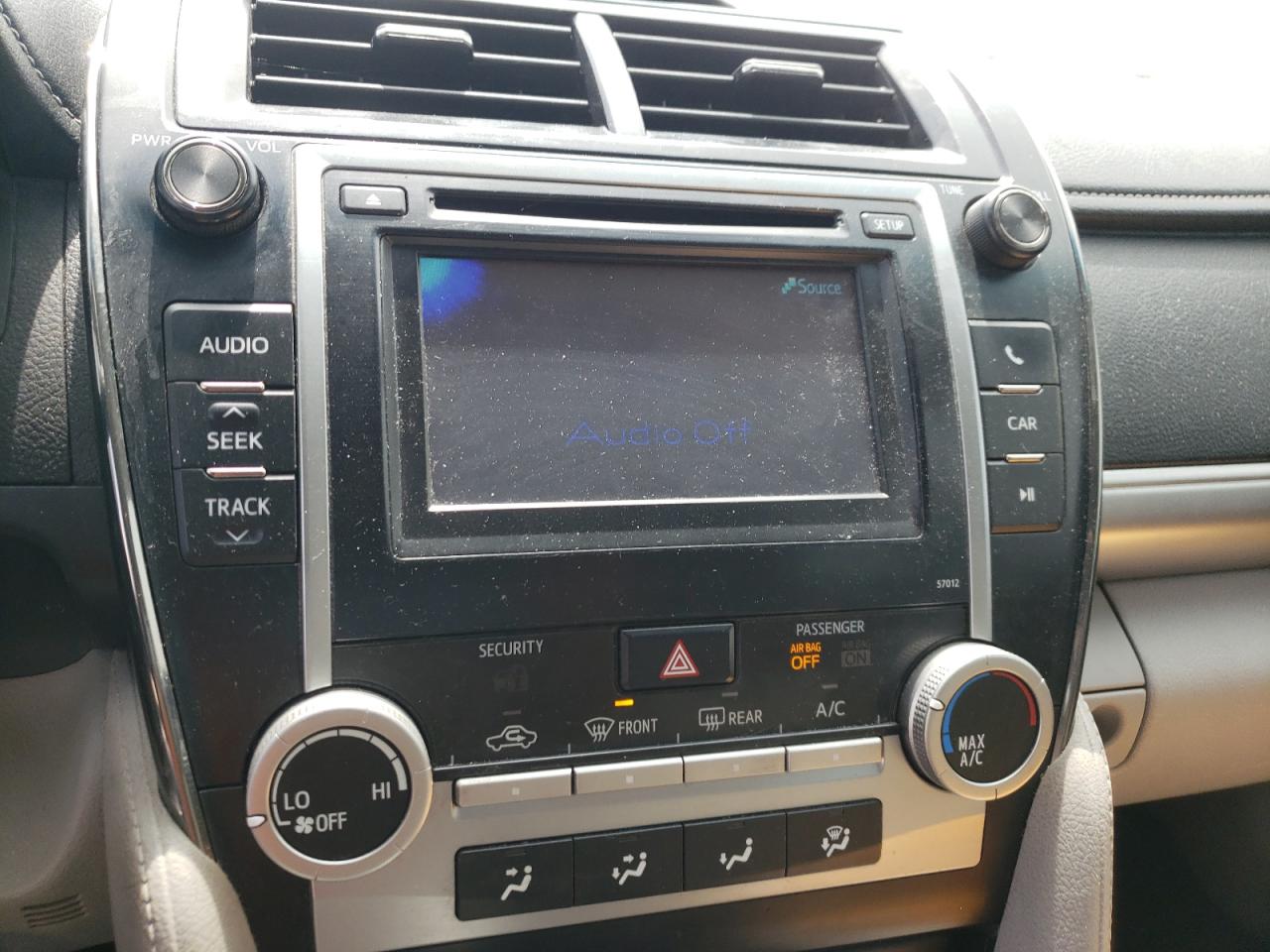 Photo 9 from auction – 2012 TOYOTA CAMRY BASE with VIN 4T4BF1FK8CR254415