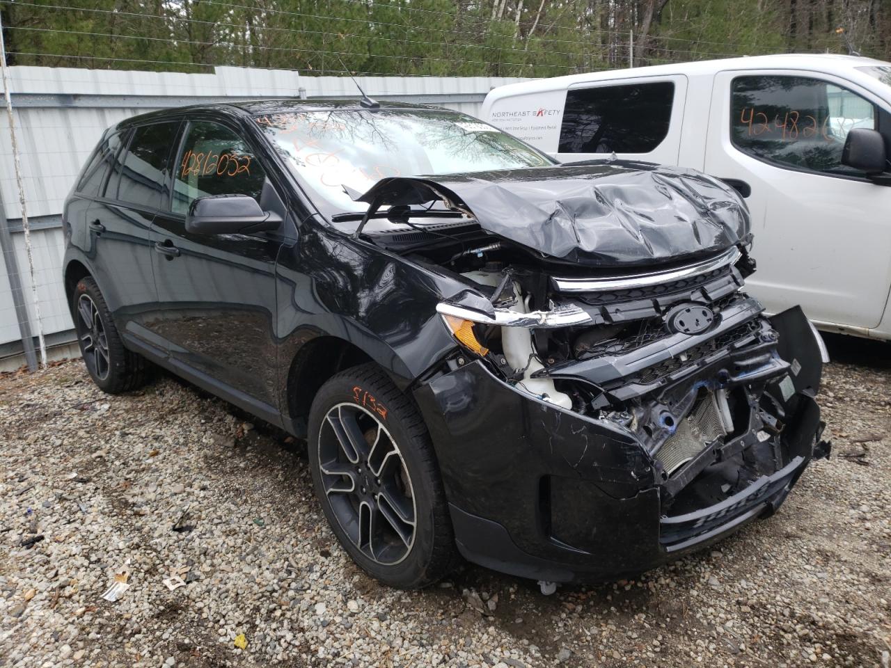 FORD EDGE SEL 2014 with VIN 2FMDK4JC5EBB59156 - Photo from auction