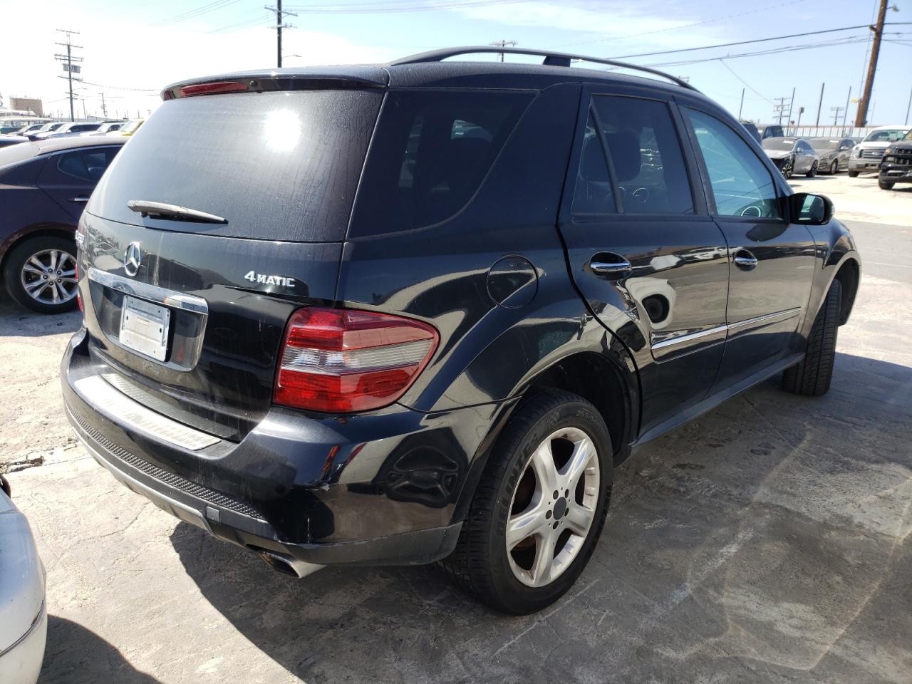 Photo 4 from auction – 2008 MERCEDES-BENZ ML 350 with VIN 4JGBB86E98A302599