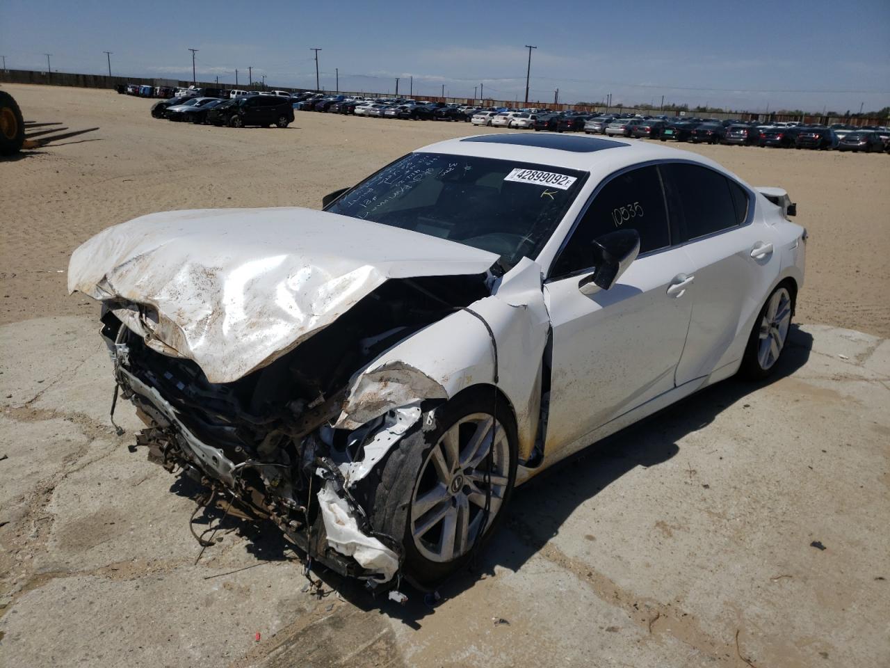 Photo 2 from auction – 2021 LEXUS IS 300 with VIN JTHCA1D29M5116994