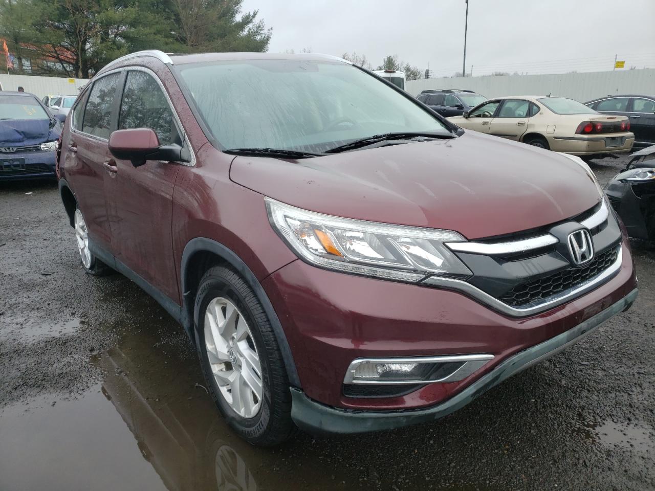 HONDA CR-V EXL 2015 with VIN 2HKRM3H71FH556778 - Photo from auction