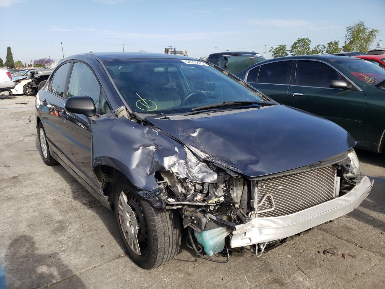 HONDA CIVIC VP 2010 with VIN 19XFA1F3XAE069799 - Photo from auction