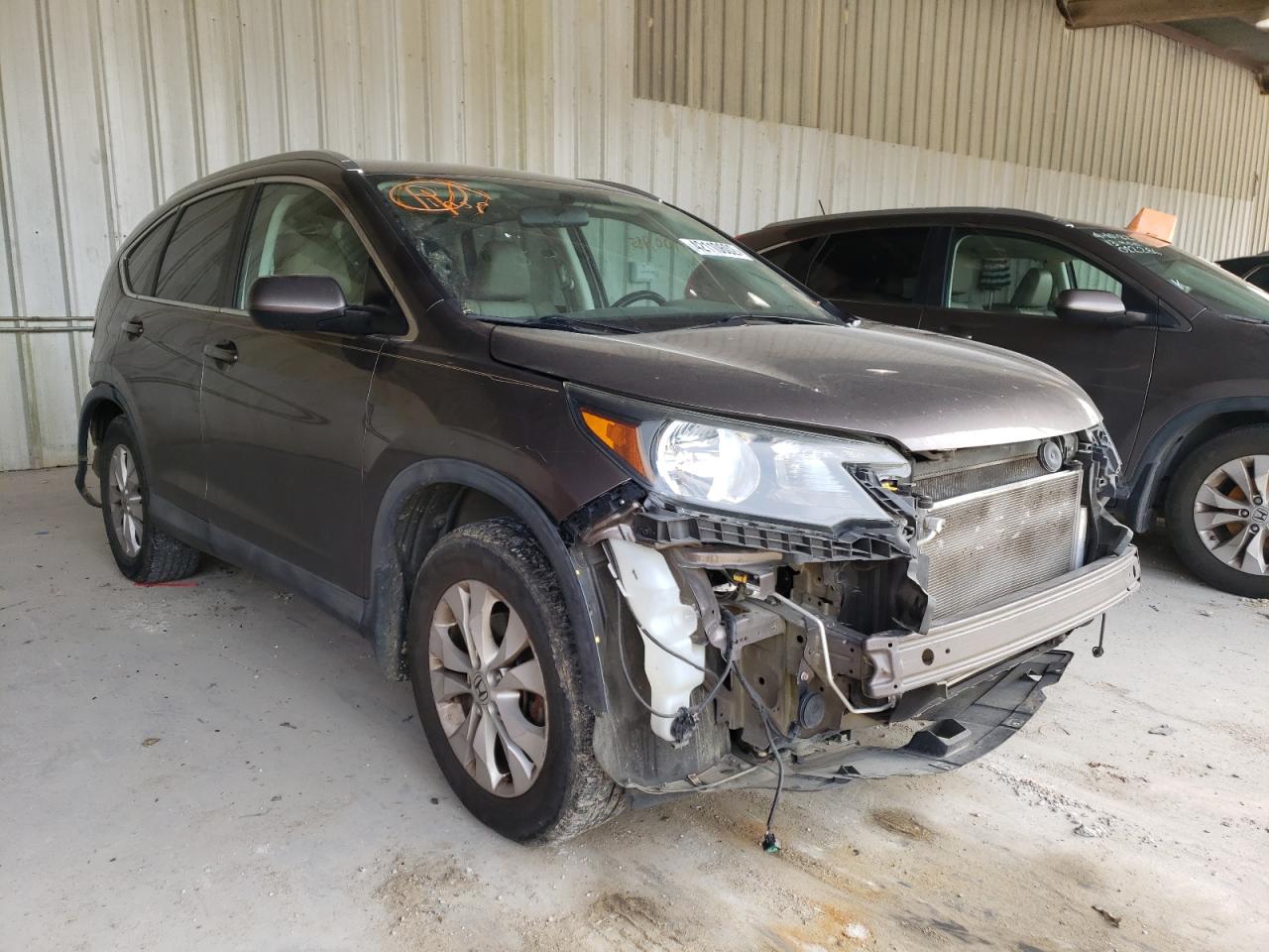 HONDA CR-V EXL 2014 with VIN 2HKRM3H71EH545245 - Photo from auction