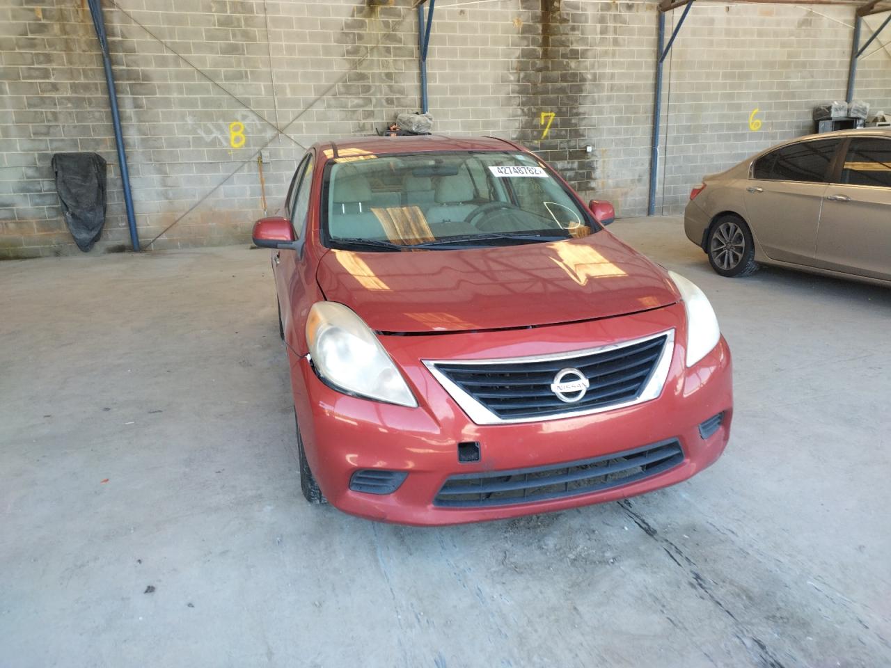 Photo 9 from auction – 2012 NISSAN VERSA S/SV with VIN 3N1CN7AP4CL946678