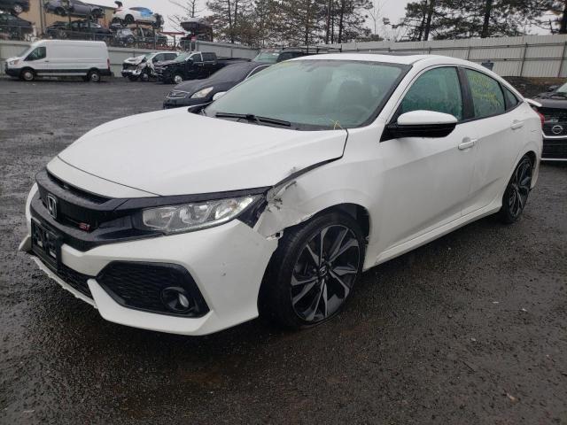 Photo 2 from auction – 2019 HONDA CIVIC SI with VIN 2HGFC1E59KH703950