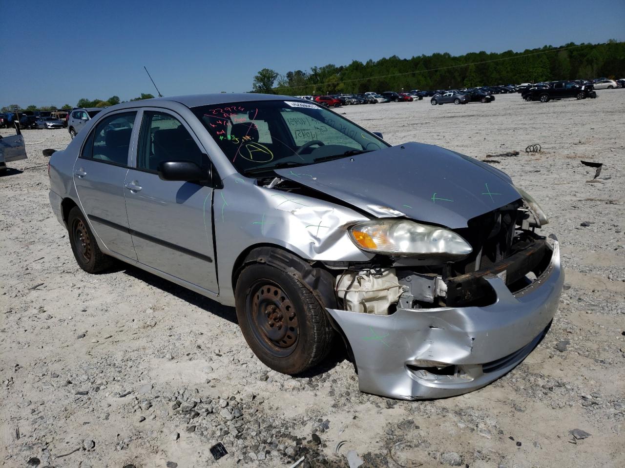 TOYOTA COROLLA CE 2005 with VIN 2T1BR32E45C437117 - Photo from auction