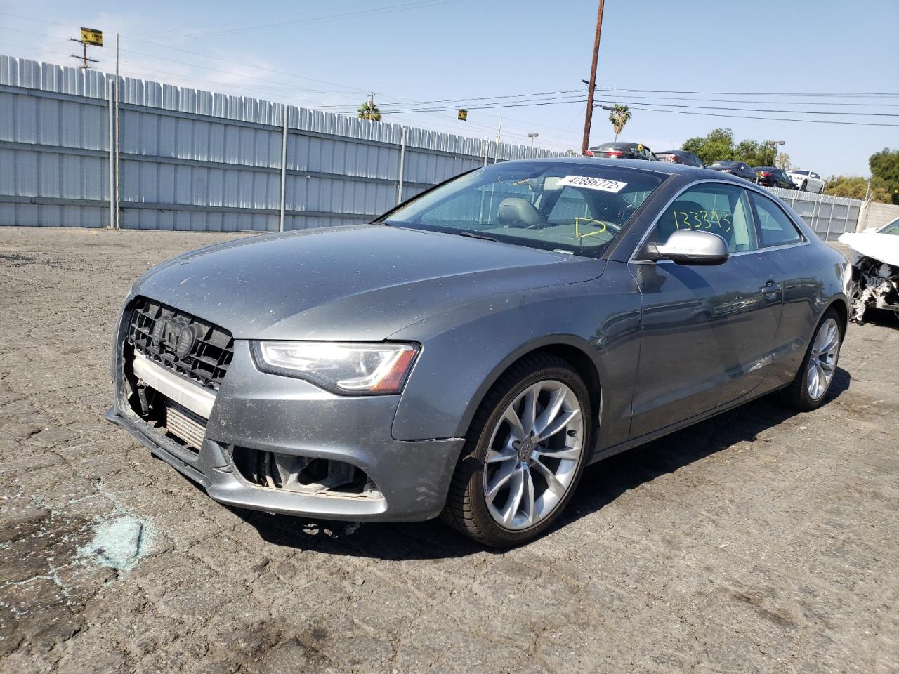 Photo 2 from auction – 2013 AUDI A5 PRESTIG with VIN WAUVFAFR0DA015417