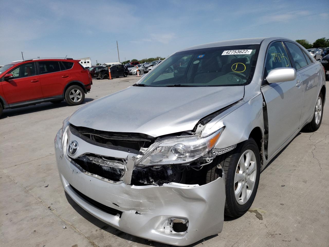 Photo 2 from auction – 2011 TOYOTA CAMRY BASE with VIN 4T4BF3EK9BR121805