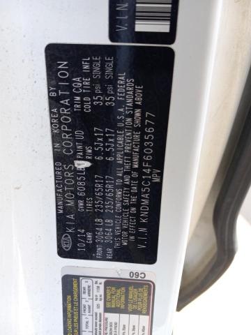 Photo 10 from auction – 2015 KIA SEDONA L with VIN KNDMA5C14F6035677