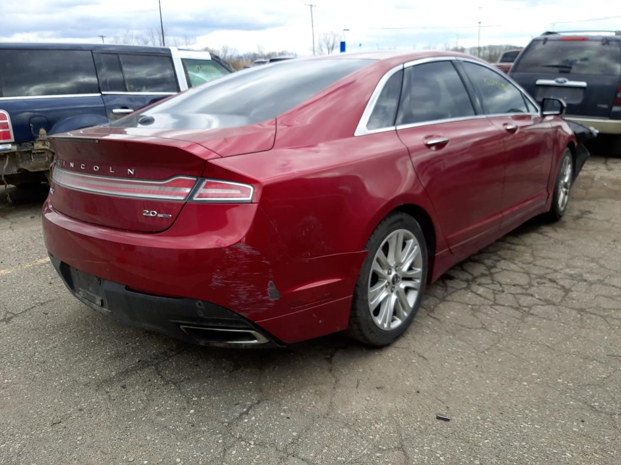 Photo 4 from auction – 2016 LINCOLN MKZ with VIN 3LN6L2G99GR623432