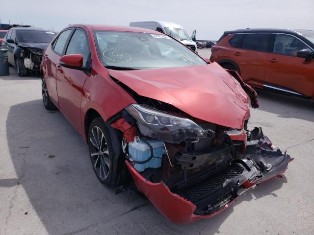 TOYOTA COROLLA L 2019 with VIN 5YFBURHE3KP862963 - Photo from auction
