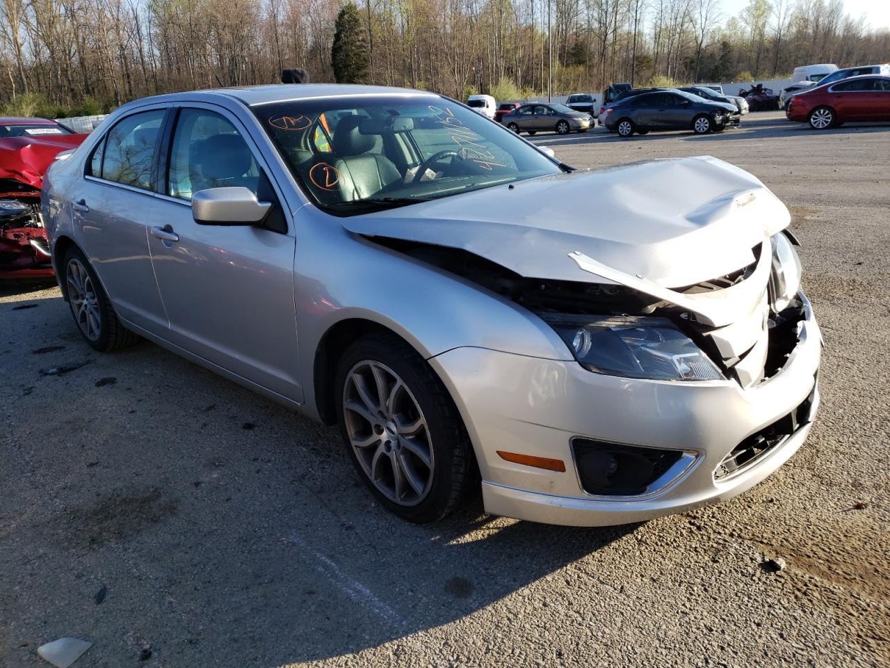 FORD FUSION 2012 with VIN 3FAHP0JA7CR215522 - Photo from auction