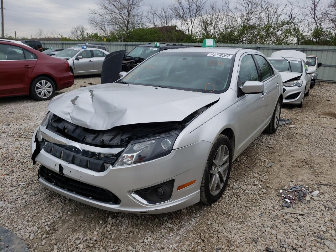 Photo 2 from auction – 2012 FORD FUSION SEL with VIN 3FAHP0JA3CR390933