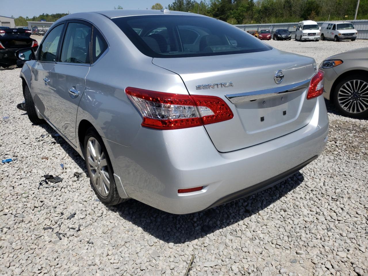 Photo 3 from auction – 2015 NISSAN SENTRA S with VIN 3N1AB7AP1FY268978