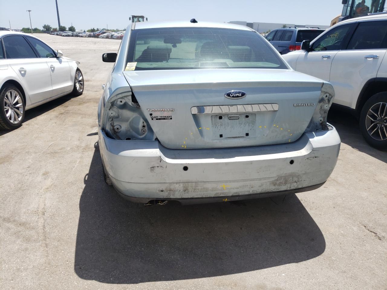Photo 9 from auction – 2008 FORD TAURUS LIM with VIN 1FAHP25W58G172508