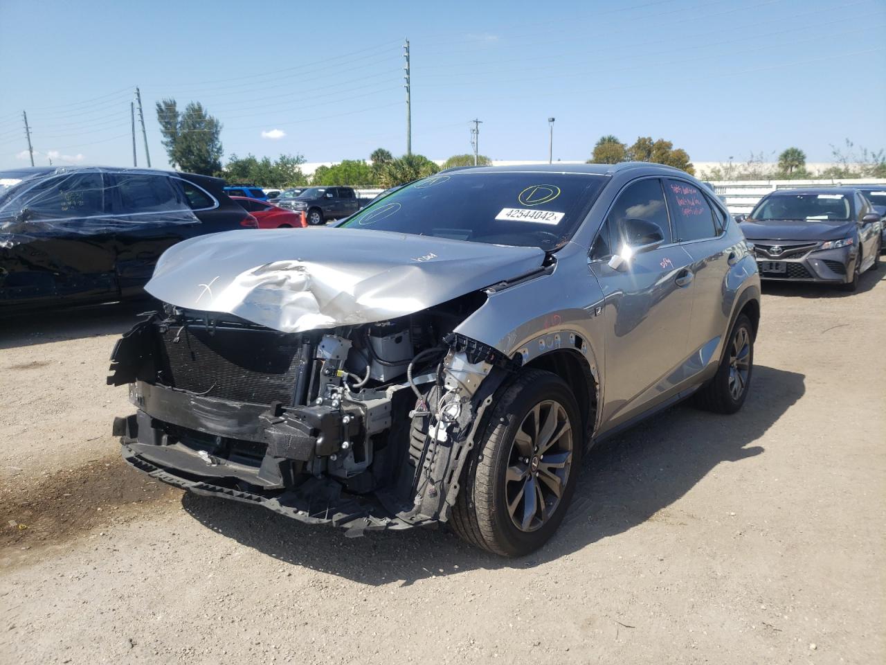 Photo 2 from auction – 2018 LEXUS NX 300 BAS with VIN JTJYARBZ0J2108637