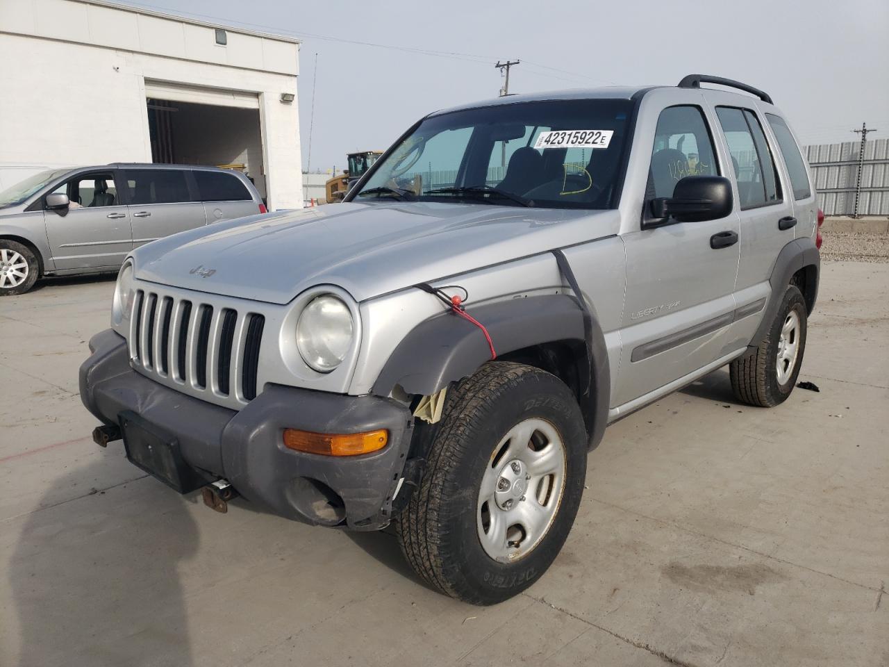 Photo 2 from auction – 2003 JEEP LIBERTY SP with VIN 1J4GL48K03W542987