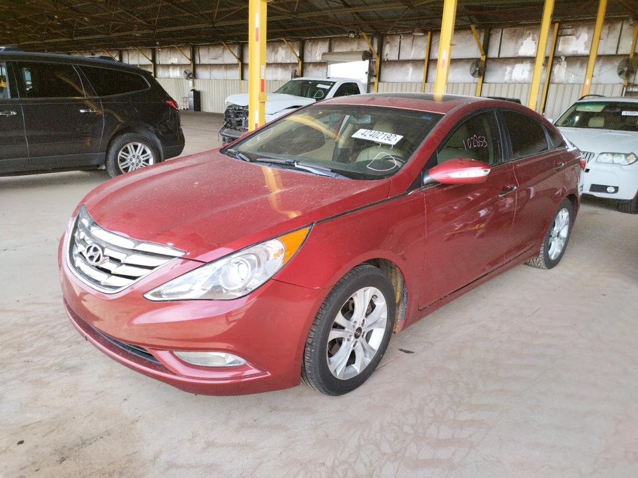 Photo 2 from auction – 2013 HYUNDAI SONATA SE with VIN 5NPEC4AC3DH718695
