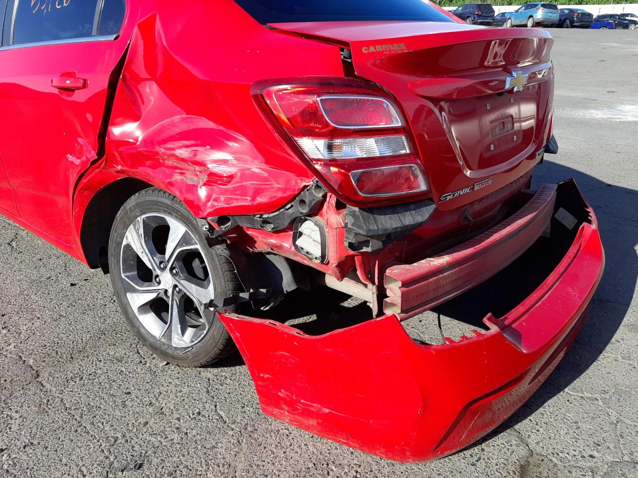 Photo 9 from auction – 2017 CHEVROLET SONIC PREM with VIN 1G1JF5SB3H4111931