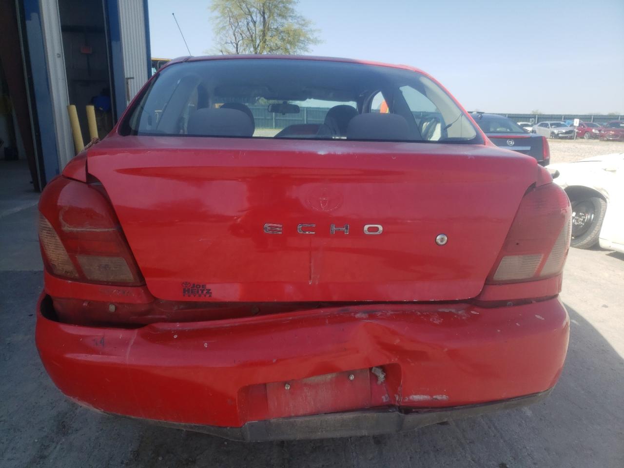 Photo 9 from auction – 2000 TOYOTA ECHO with VIN JTDAT1233Y5013932