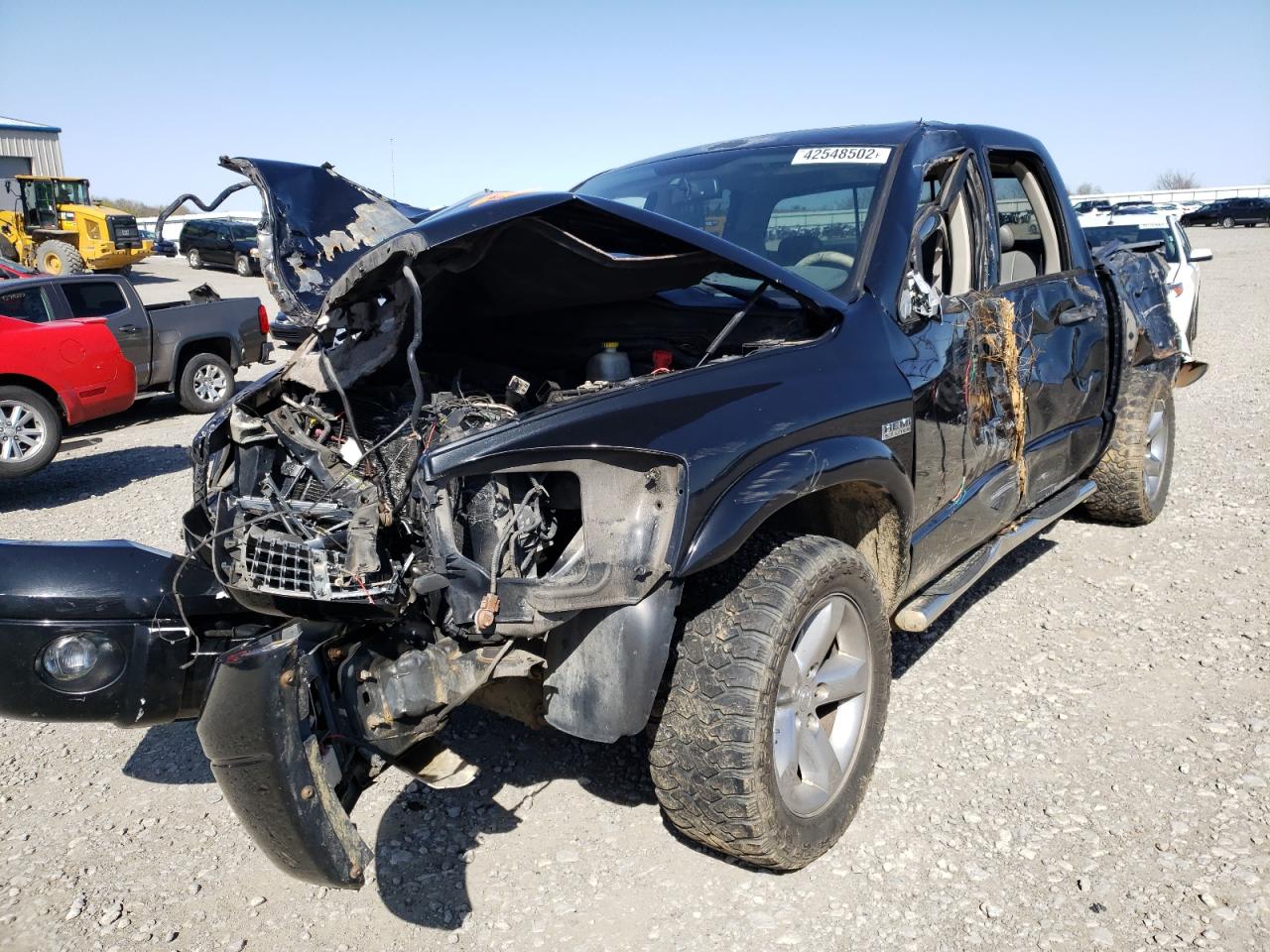 Photo 2 from auction – 2007 DODGE RAM 1500 S with VIN 1D7HU18207S200593