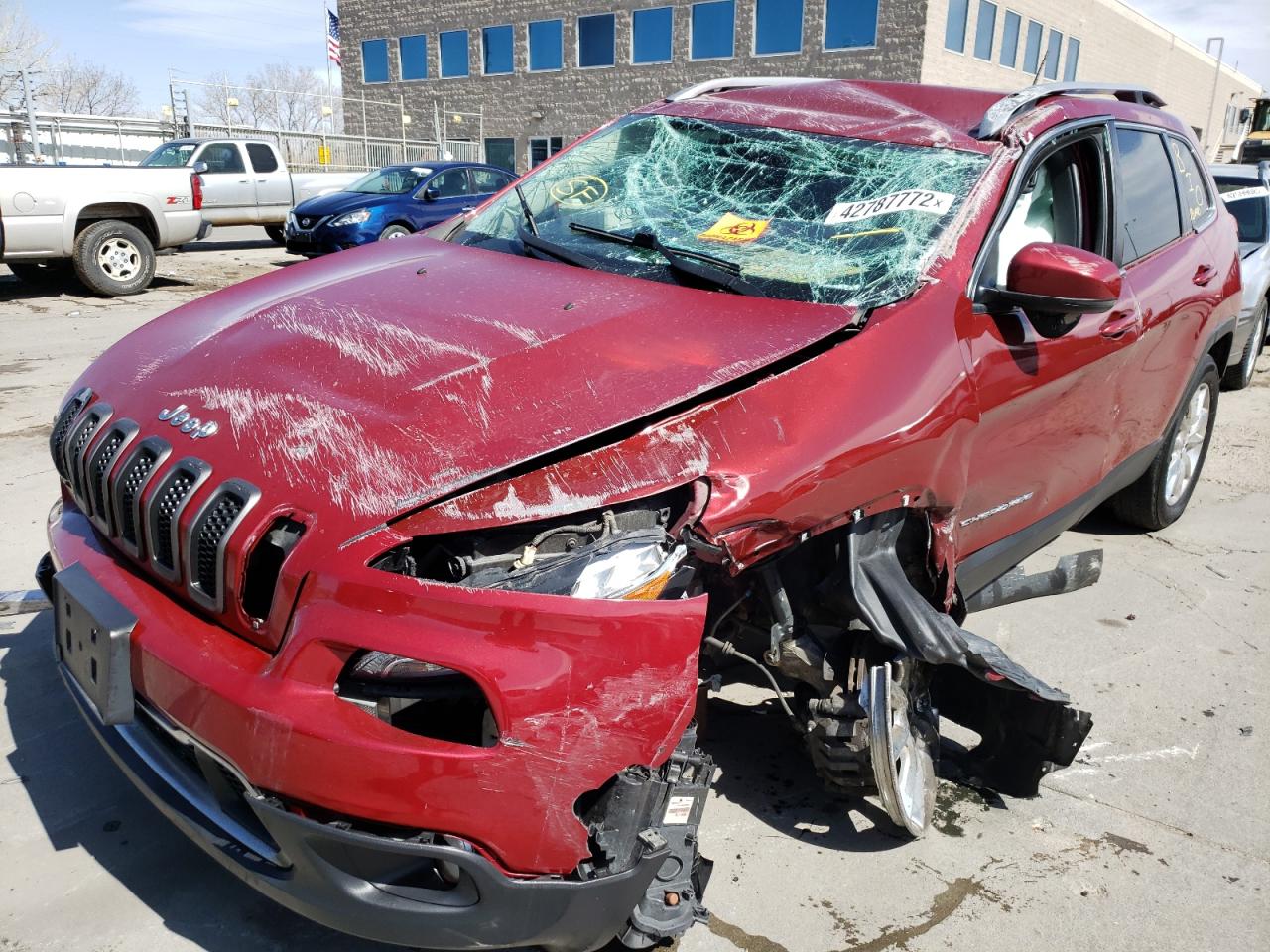 Photo 2 from auction – 2015 JEEP CHEROKEE L with VIN 1C4PJMDSXFW575601