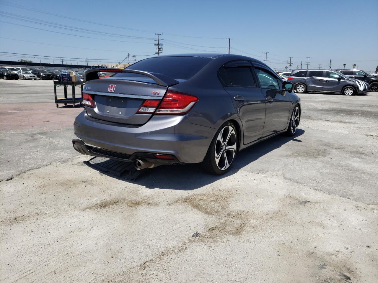 Photo 4 from auction – 2014 HONDA CIVIC SI with VIN 2HGFB6E53EH701065