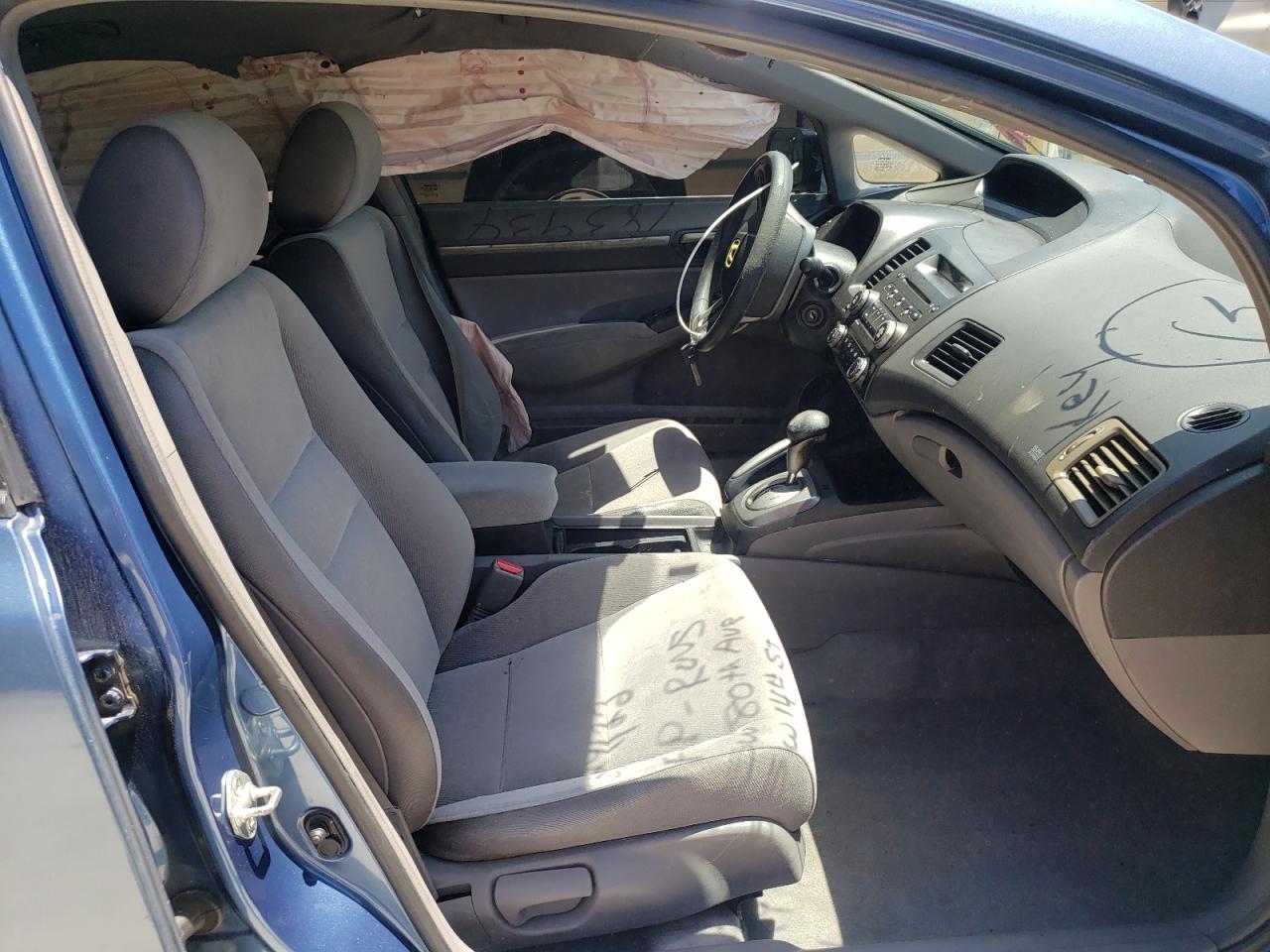 Photo 5 from auction – 2008 HONDA CIVIC EX with VIN 2HGFA16848H500990