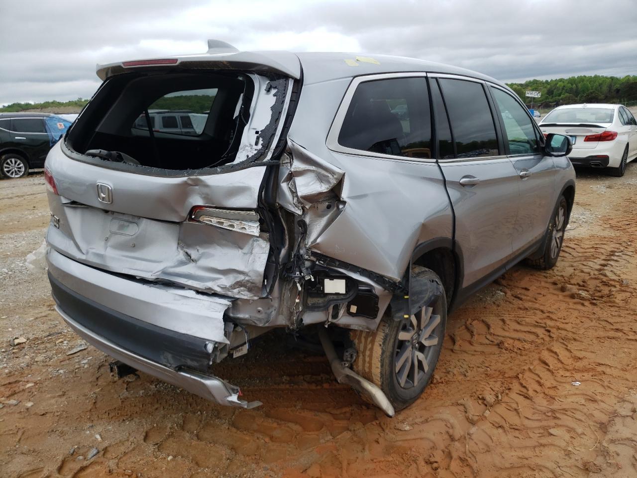 Photo 4 from auction – 2019 HONDA PILOT EXL with VIN 5FNYF5H57KB005067
