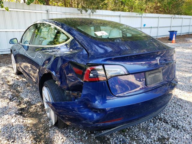 Photo 3 from auction – 2020 TESLA MODEL 3 with VIN 5YJ3E1EA1LF615832