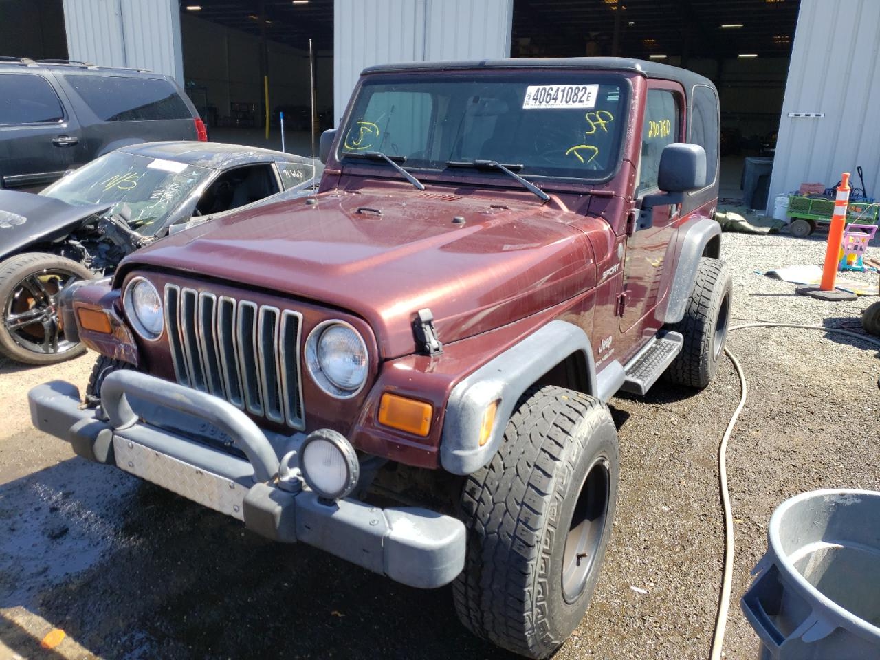 Photo 2 from auction – 2004 JEEP WRANGLER / with VIN 1J4FA49S44P729225