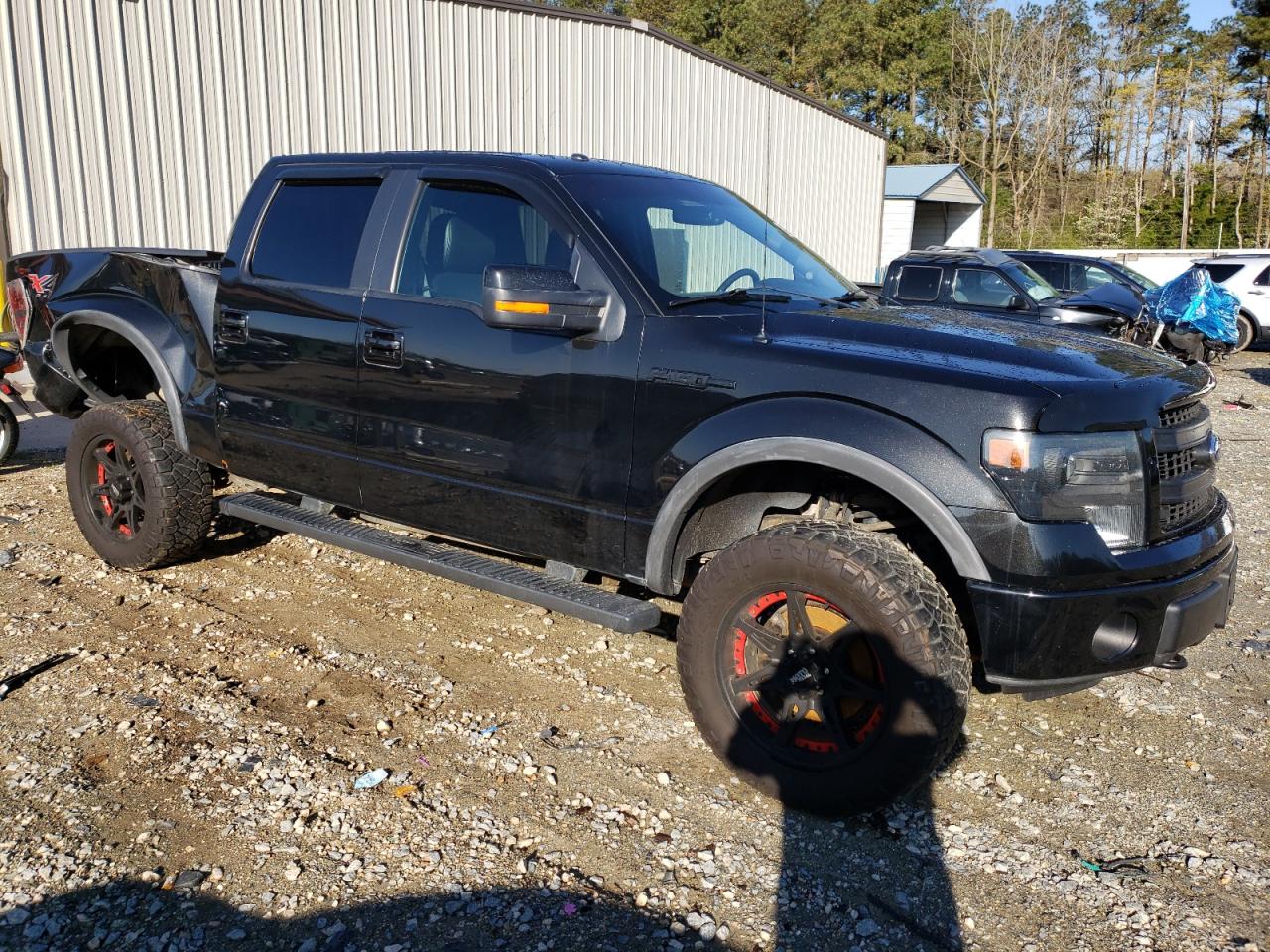 FORD F150 SUPER 2013 with VIN 1FTFW1EF7DFB16973 - Photo from auction