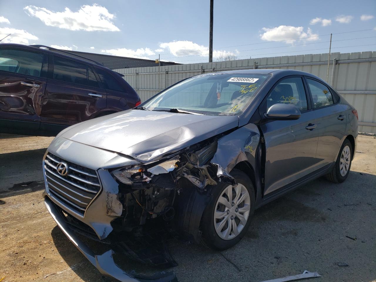 Photo 2 from auction – 2019 HYUNDAI ACCENT SE with VIN 3KPC24A34KE068643