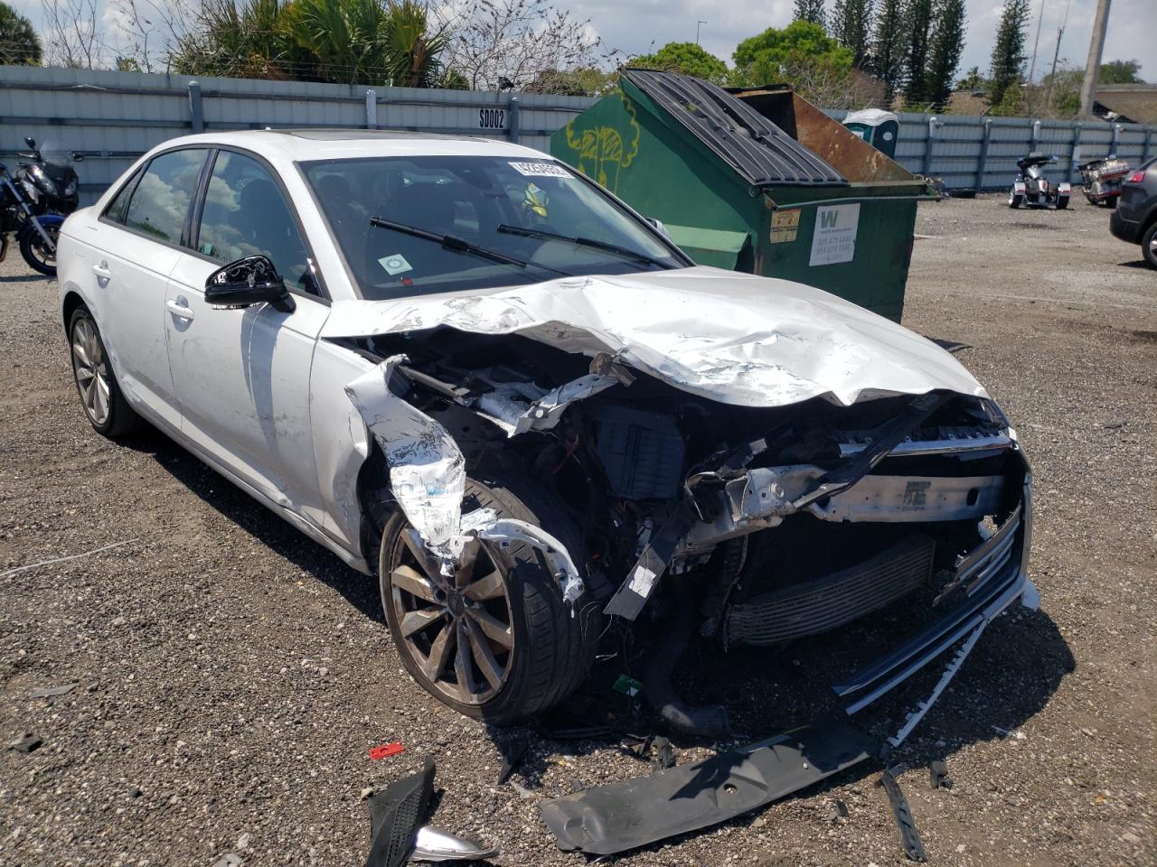 Photo 1 from auction – 2017 AUDI A4 ULTRA P with VIN WAUGMAF49HN033836