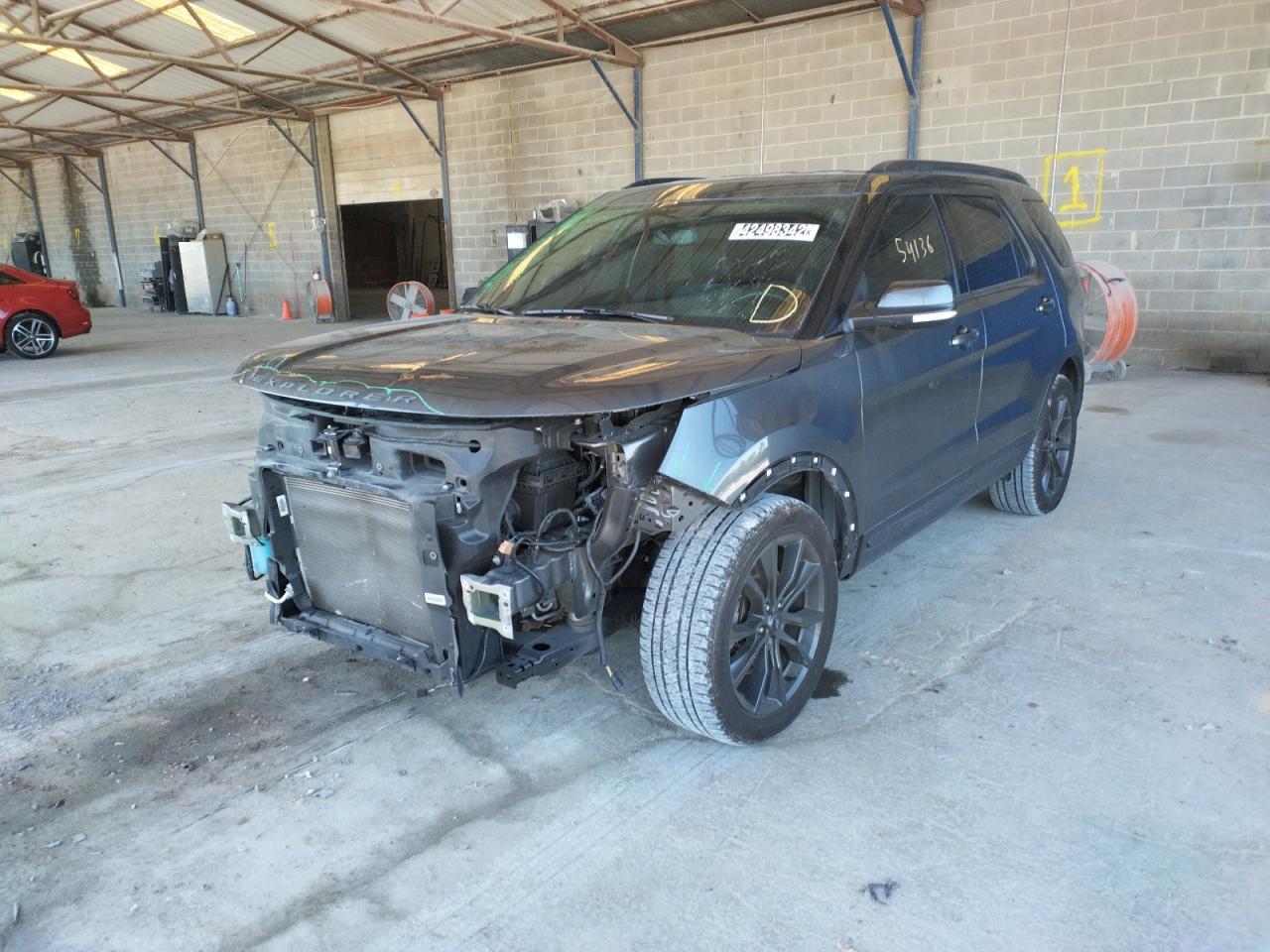 Photo 2 from auction – 2017 FORD EXPLORER X with VIN 1FM5K7D8XHGE07833