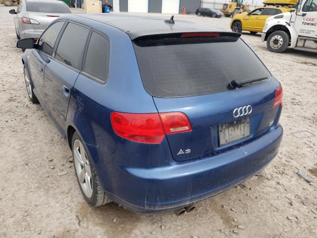 Photo 3 from auction – 2007 AUDI A3 S-LINE with VIN WAUKD78PX7A073773