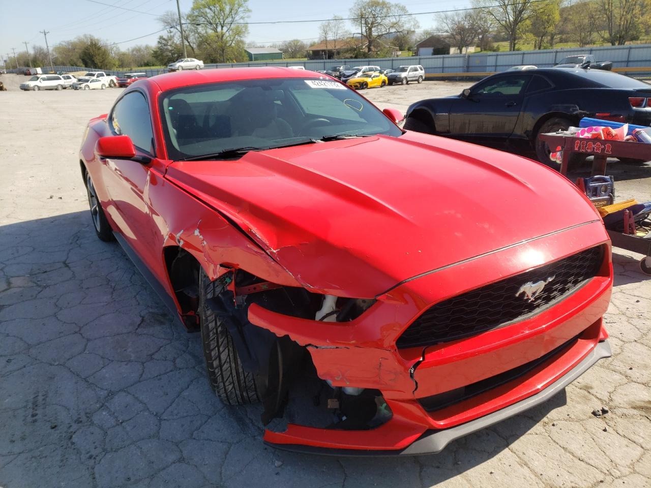 FORD MUSTANG 2015 with VIN 1FA6P8AM7F5402489 - Photo from auction