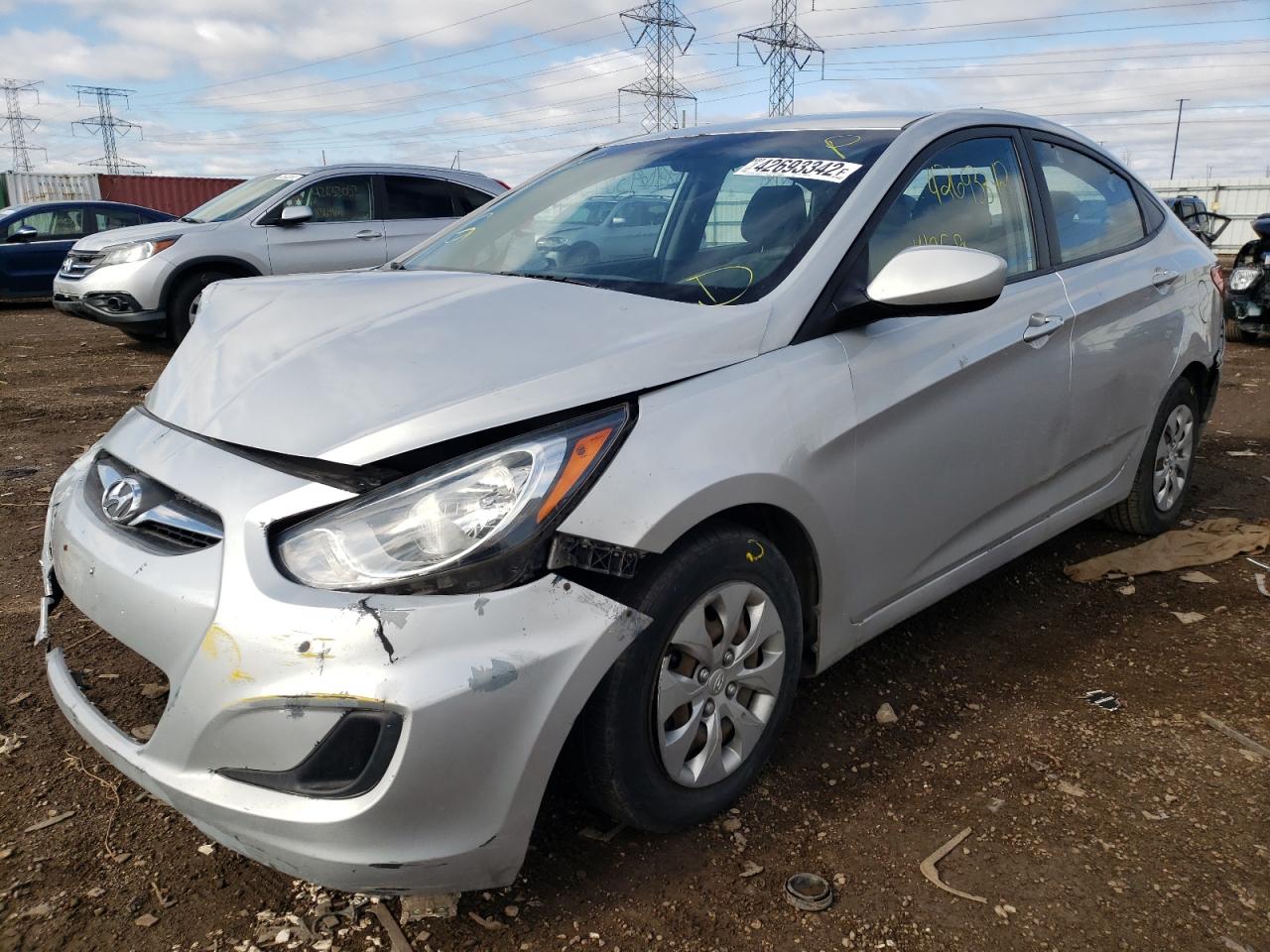 Photo 2 from auction – 2014 HYUNDAI ACCENT with VIN KMHCT4AE4EU670376